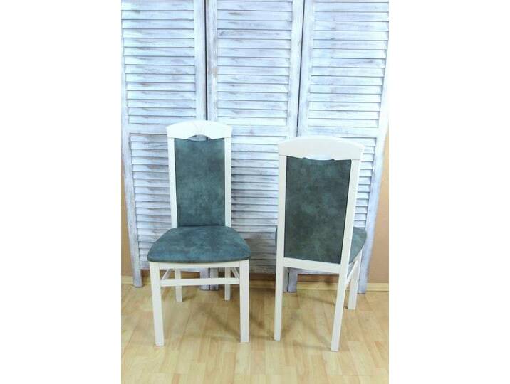 Home affaire 4-Fußstuhl, weiß, Buche von Home-affaire