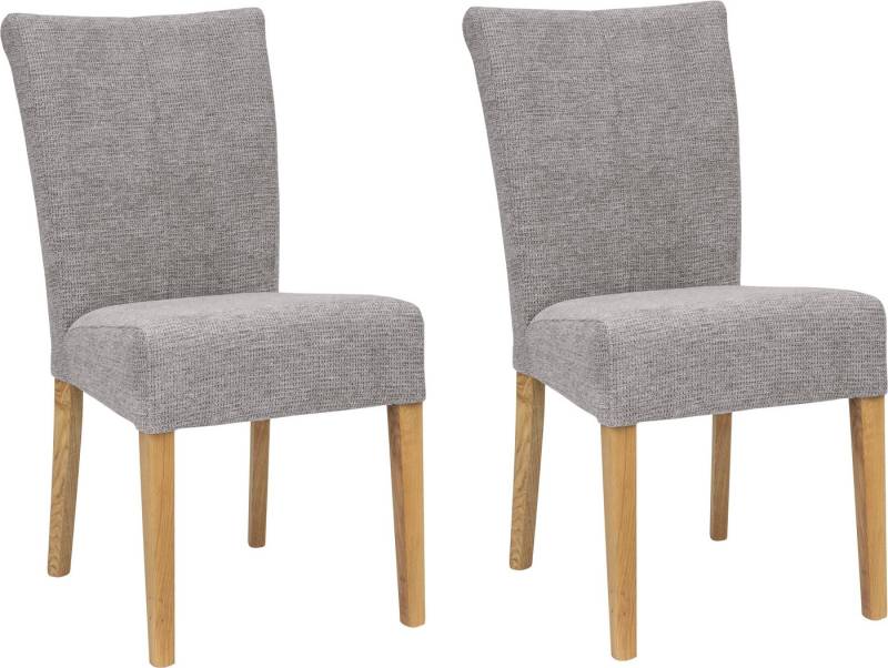 Home affaire Esszimmerstuhl Queen Polsterstuhl BESTSELLER (Set, 2 St), verschiedene Bezüge, Gestell Massivholz von Home affaire
