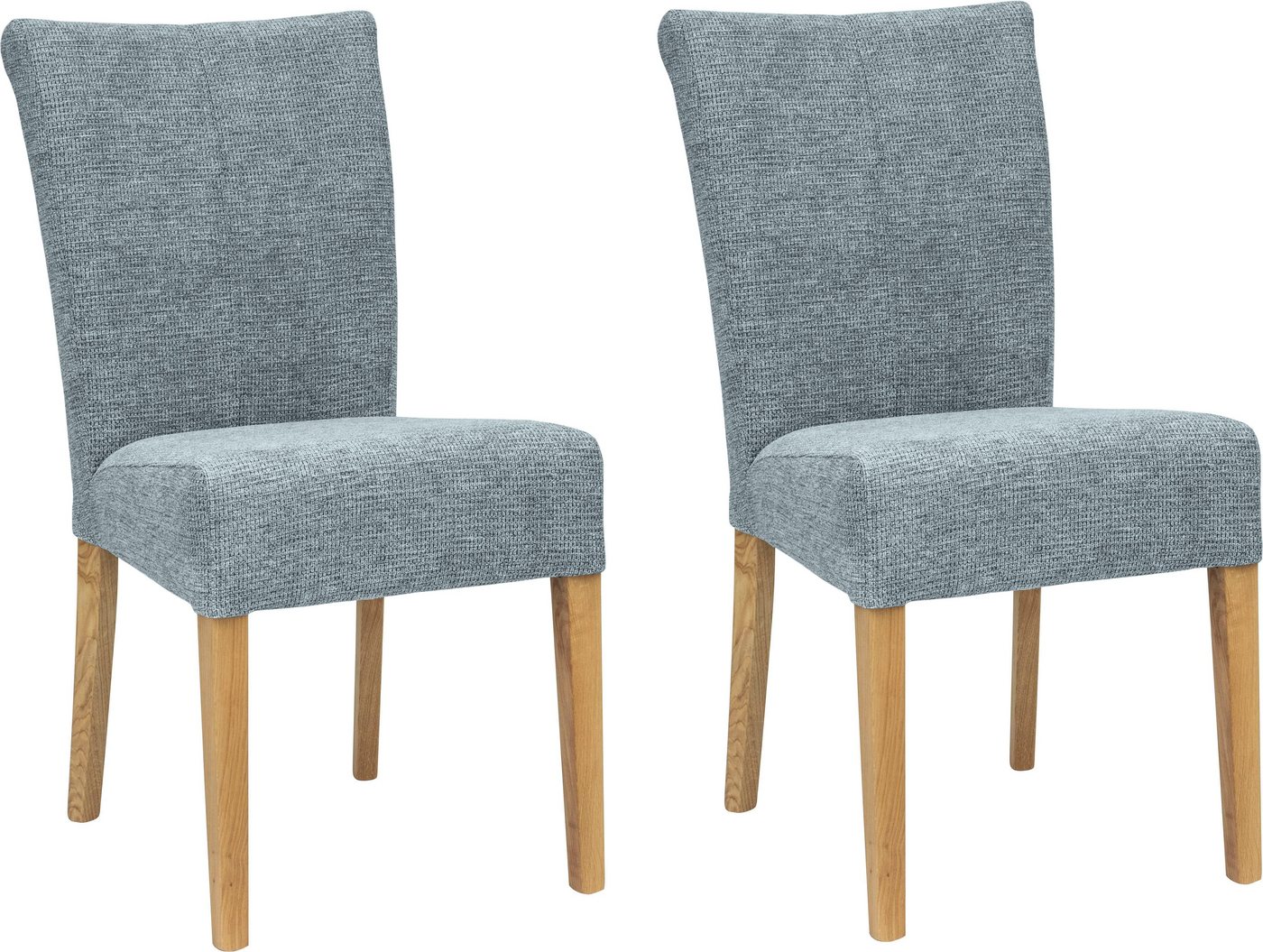 Home affaire Esszimmerstuhl Queen Polsterstuhl BESTSELLER (Set, 2 St), verschiedene Bezüge, Gestell Massivholz von Home affaire