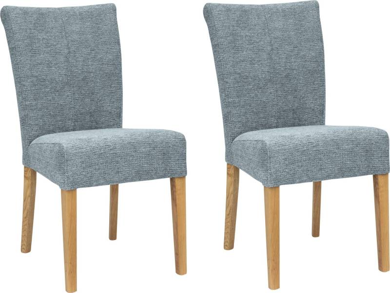 Home affaire Esszimmerstuhl Queen Polsterstuhl BESTSELLER (Set, 2 St), verschiedene Bezüge, Gestell Massivholz von Home affaire