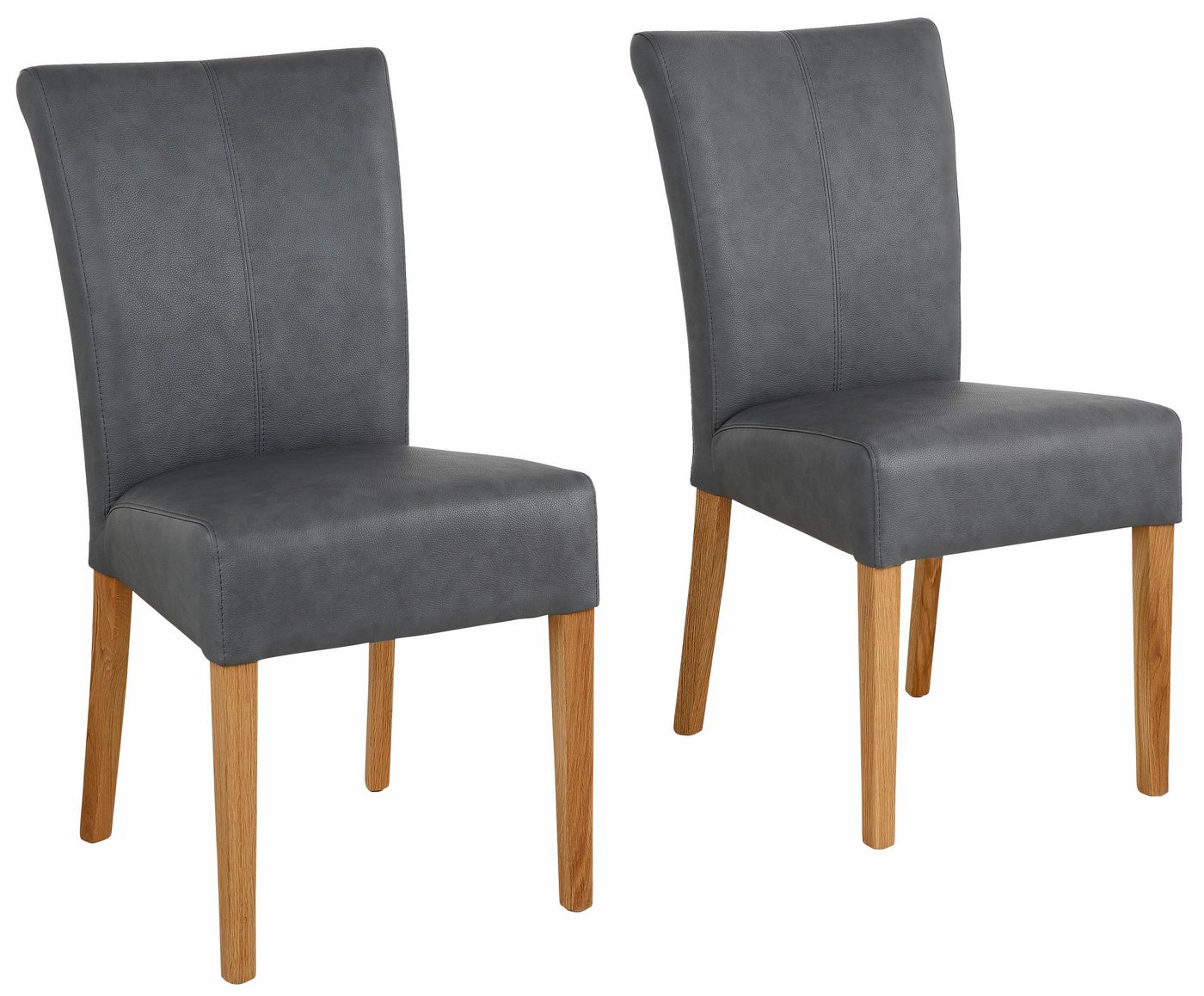 Home affaire Esszimmerstuhl Queen Polsterstuhl BESTSELLER (Set, 4 St), verschiedene Bezüge, Gestell Massivholz von Home affaire