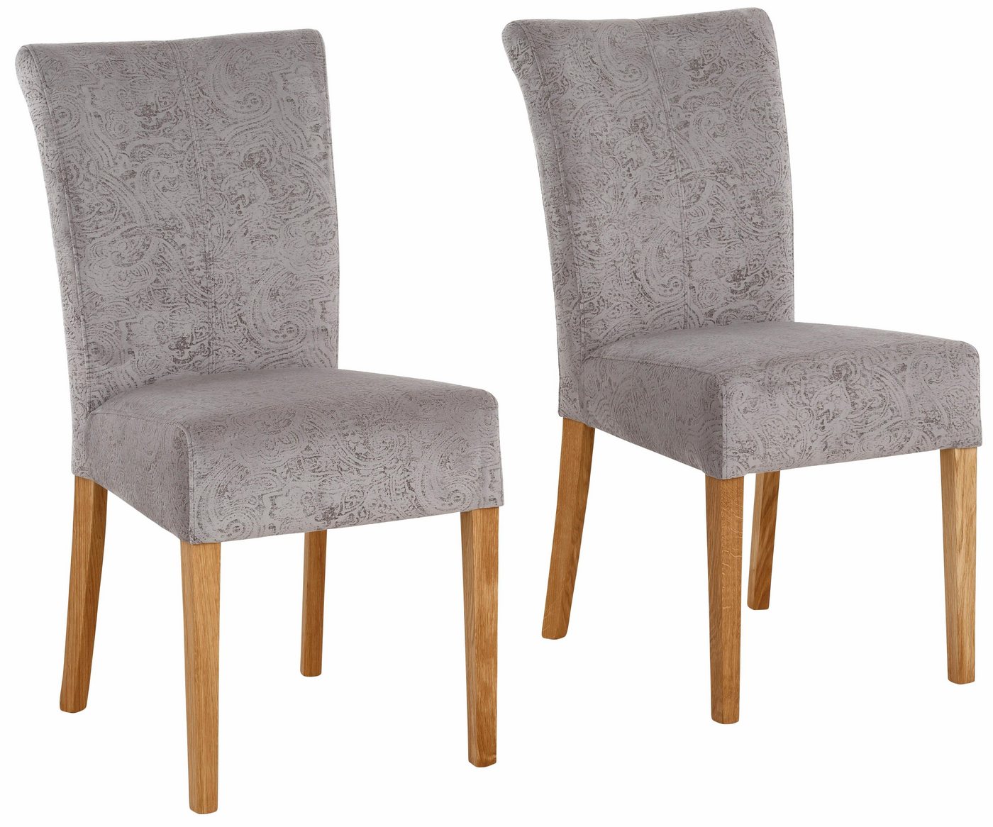 Home affaire Esszimmerstuhl Queen Polsterstuhl BESTSELLER (Set, 4 St), verschiedene Bezüge, Gestell Massivholz von Home affaire