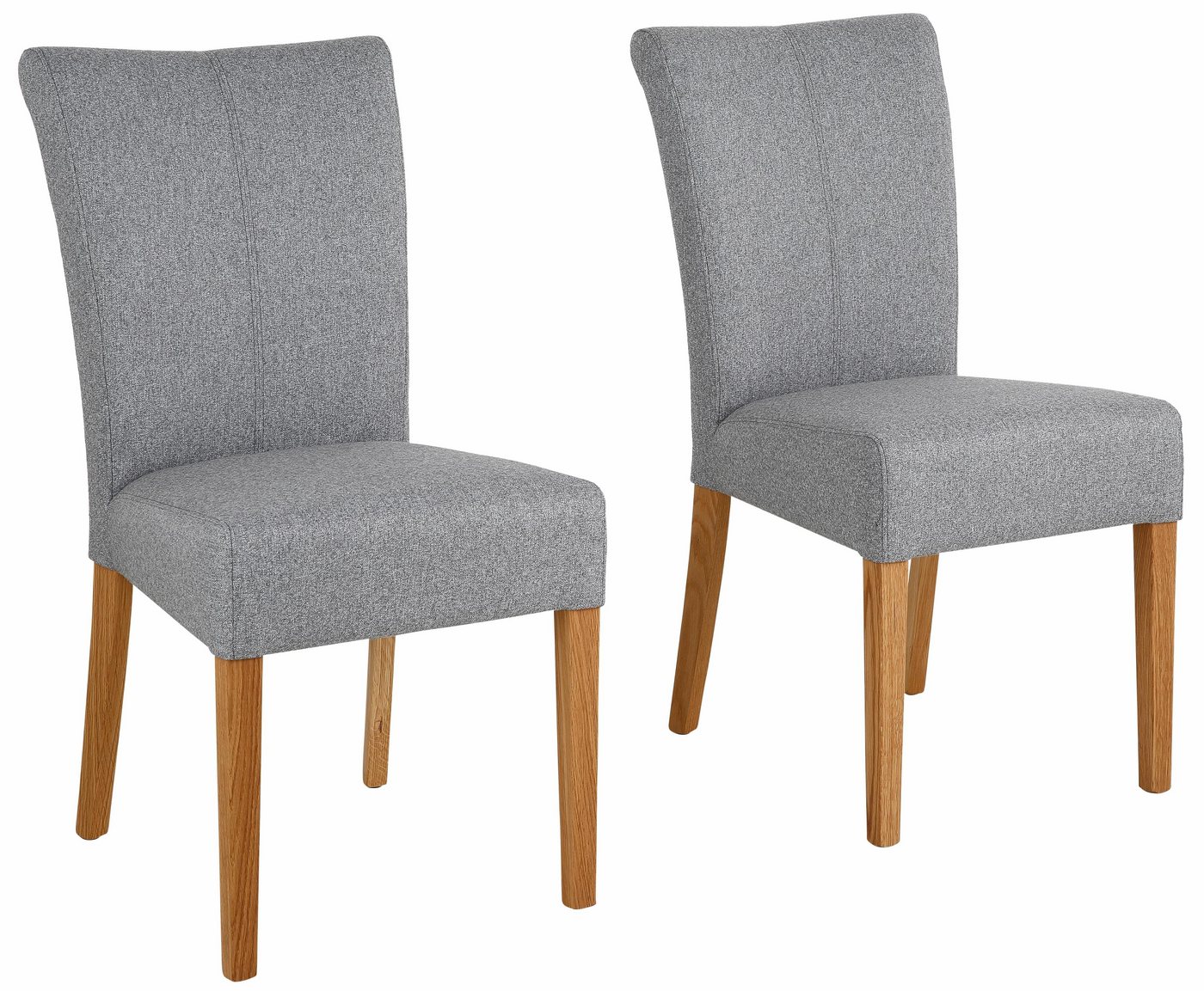 Home affaire Esszimmerstuhl Queen Polsterstuhl BESTSELLER (Set, 6 St), verschiedene Bezüge, Gestell Massivholz von Home affaire