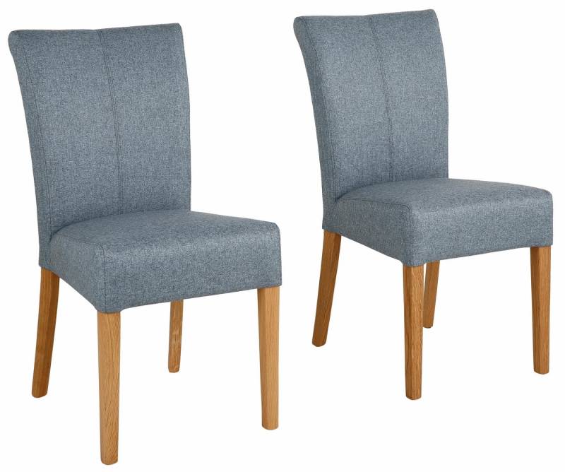 Home affaire Esszimmerstuhl Queen Polsterstuhl BESTSELLER (Set, 6 St), verschiedene Bezüge, Gestell Massivholz von Home affaire