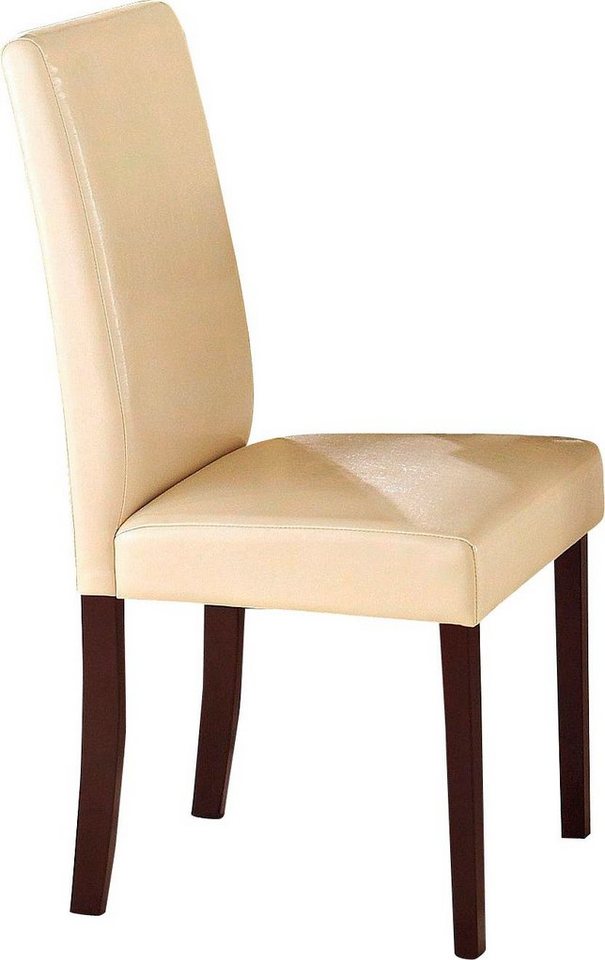 Home affaire Esszimmerstuhl Roko (Set, 2 St), im 2er, 4er oder 6er-Set, Gestell Massivholz von Home affaire