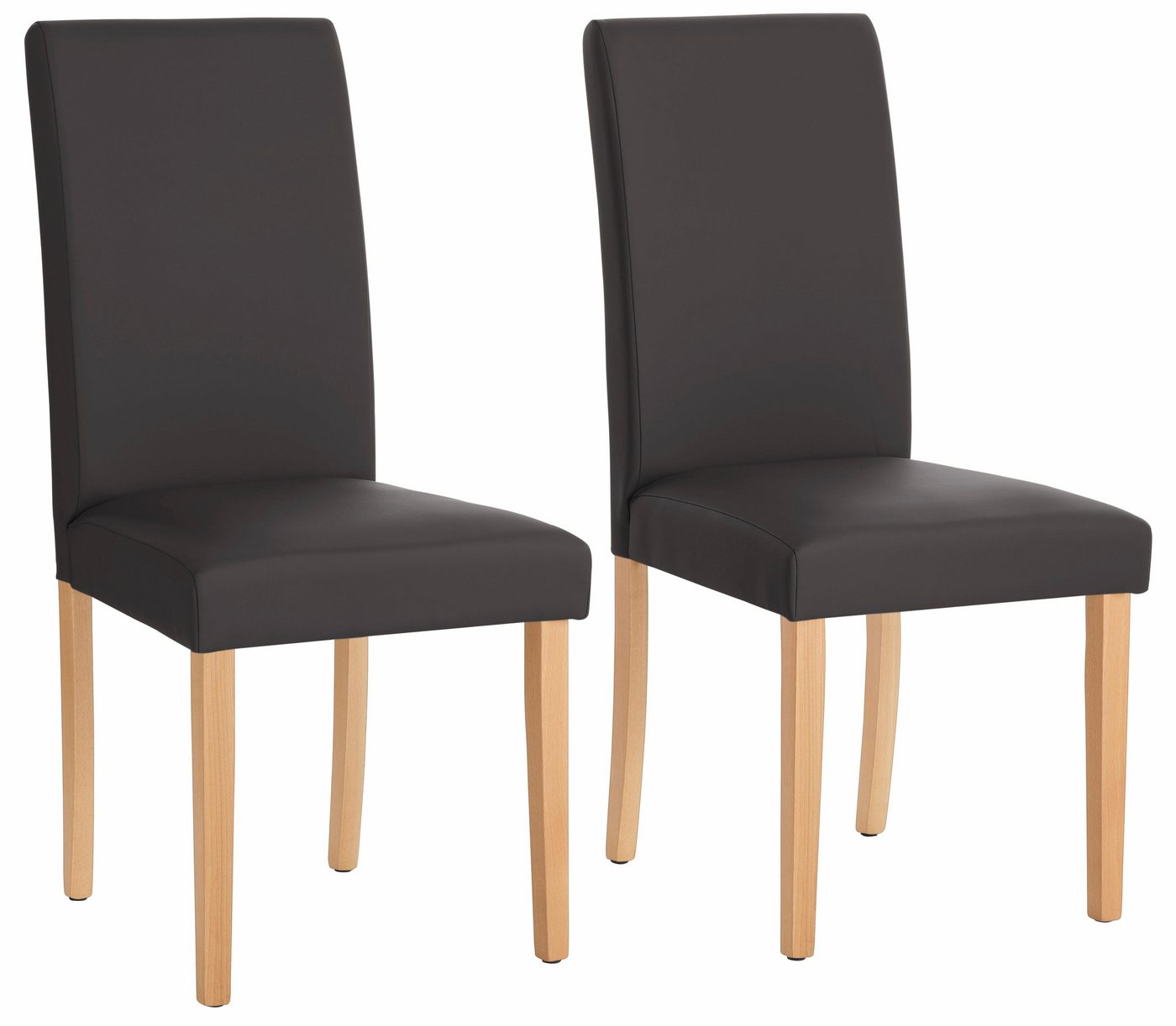 Home affaire Esszimmerstuhl Roko (Set, 2 St), im 2er, 4er oder 6er-Set, Gestell Massivholz von Home affaire