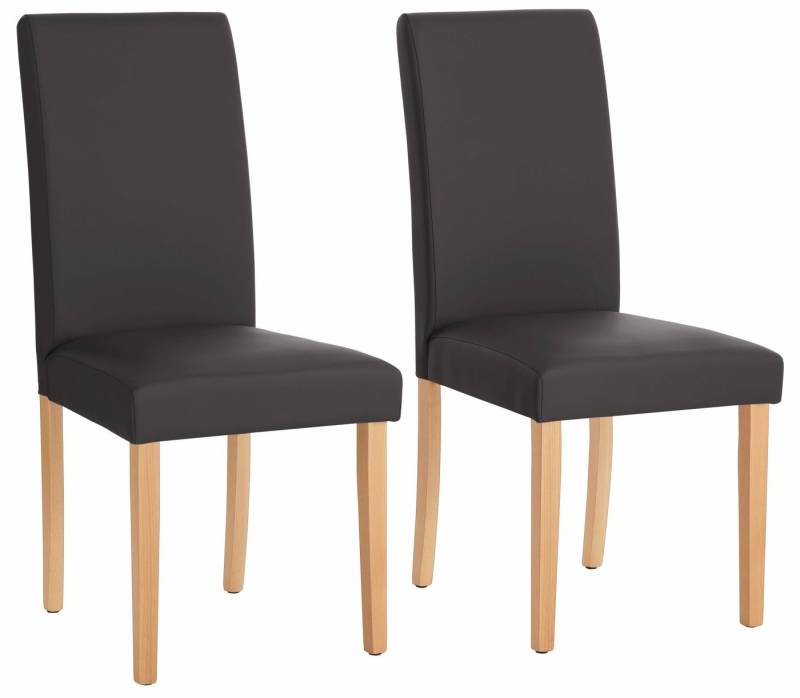 Home affaire Esszimmerstuhl Roko (Set, 2 St), im 2er, 4er oder 6er-Set, Gestell Massivholz von Home affaire