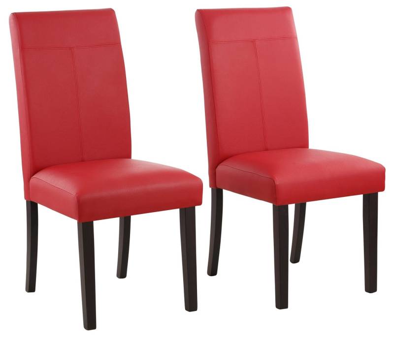 Home affaire Esszimmerstuhl Rubin Polsterstuhl Bestseller (Set, 2 St), Im 2er, 4er oder 6er-Set, mit honigfarbenen oder dunkelbraunen Beinen von Home affaire