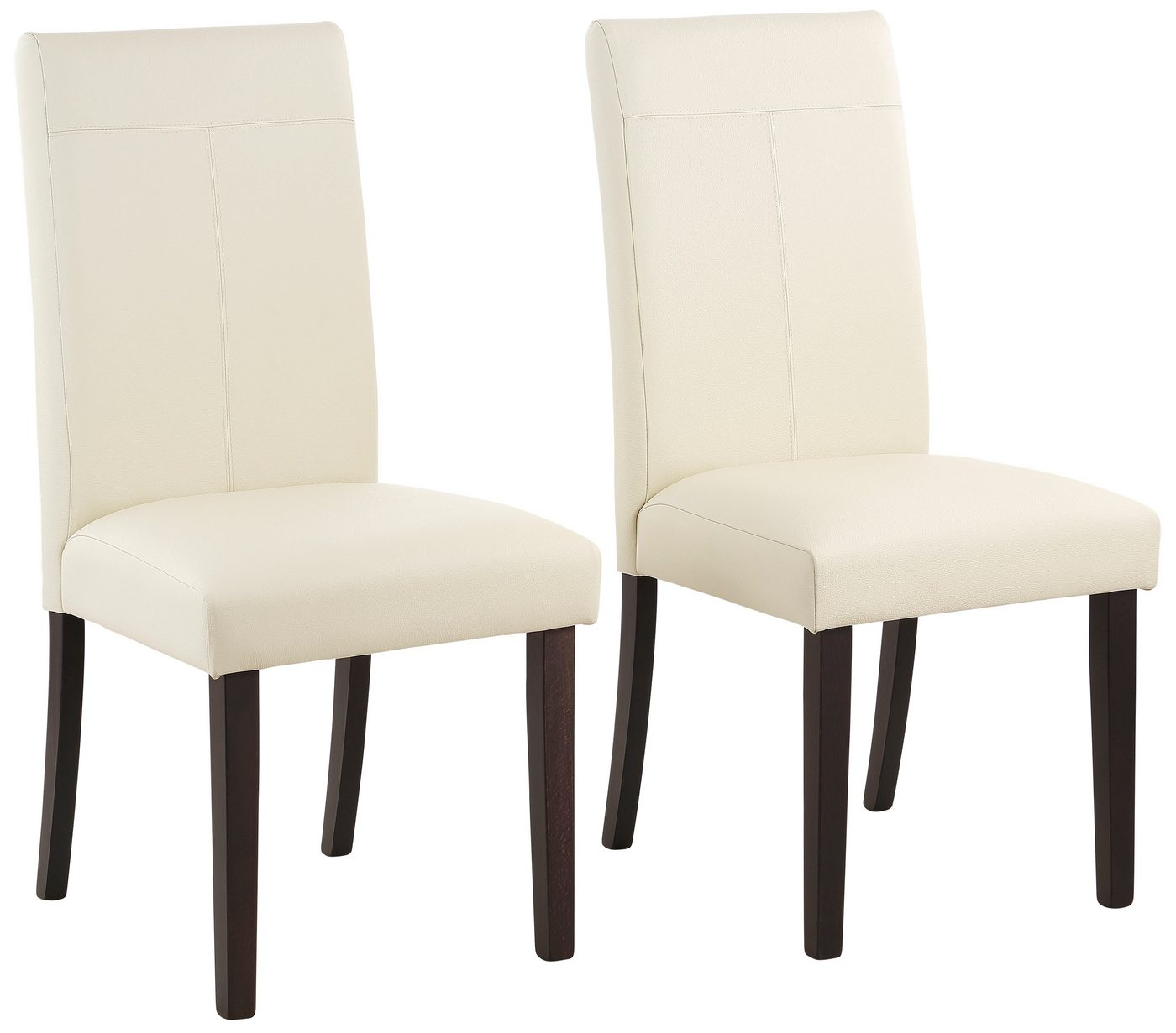 Home affaire Esszimmerstuhl Rubin Polsterstuhl Bestseller (Set, 2 St), Im 2er, 4er oder 6er-Set, mit honigfarbenen oder dunkelbraunen Beinen von Home affaire
