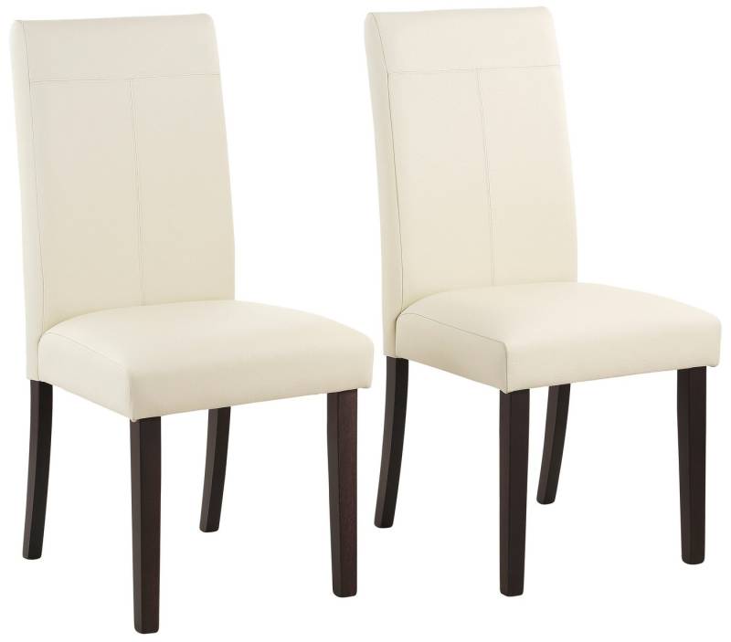 Home affaire Esszimmerstuhl Rubin Polsterstuhl Bestseller (Set, 2 St), Im 2er, 4er oder 6er-Set, mit honigfarbenen oder dunkelbraunen Beinen von Home affaire