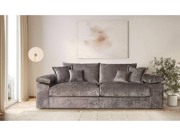 Home affaire Big-Sofa Soft&Cosy XL, B: 246 cm, Mega-Sofa, Cord oder Chenille-Struktur, mit Federkern & 4 Zierkissen, beige, taupe Home affaire Big-Sofa Soft&Cosy XL, B: 246 cm, Mega-Sofa, Cord oder Chenille-Struktur, mit Federkern & 4 Zierkissen, beige, taupe von Home-affaire