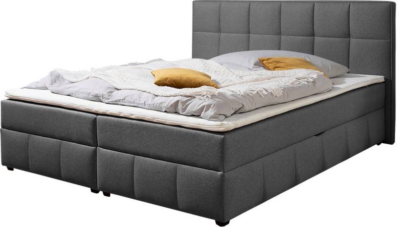 Home affaire Boxbett, Boxbett mit Bettkasten, inkl. Topper von Home affaire