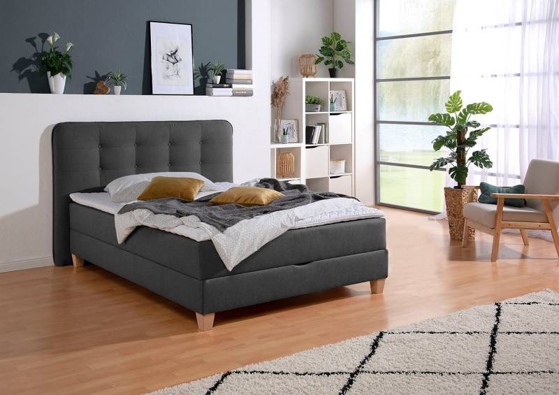 Home affaire Boxbett, inklusive Kaltschaum-Topper und Bettkasten Home affaire Boxbett, inklusive Kaltschaum-Topper und Bettkasten von Home affaire