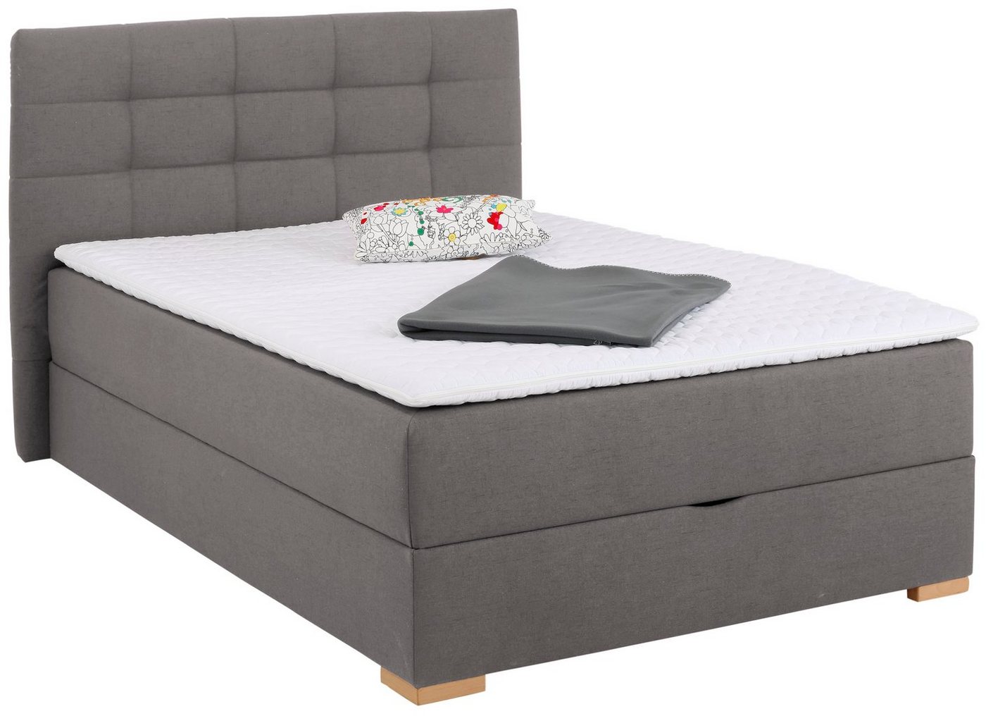 Home affaire Boxbett Olivet, in 4 Farben, 4 Breiten, 2 Matratzenarten, auch in Überlänge 220 cm Home affaire Boxbett Olivet, in 4 Farben, 4 Breiten, 2 Matratzenarten, auch in Überlänge 220 cm von Home affaire
