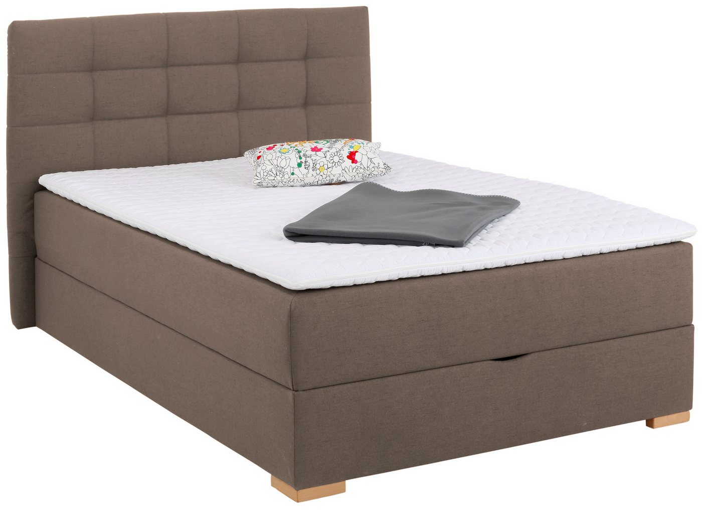 Home affaire Boxbett Olivet, in 4 Farben, 4 Breiten, 2 Matratzenarten, auch in Überlänge 220 cm Home affaire Boxbett Olivet, in 4 Farben, 4 Breiten, 2 Matratzenarten, auch in Überlänge 220 cm von Home affaire