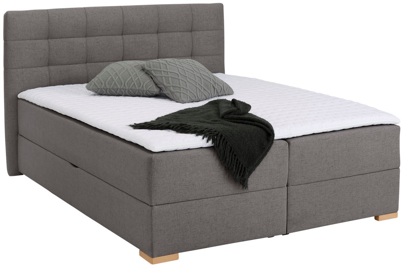 Home affaire Boxbett Olivet, in 4 Farben, 4 Breiten, 2 Matratzenarten, auch in Überlänge 220 cm Home affaire Boxbett Olivet, in 4 Farben, 4 Breiten, 2 Matratzenarten, auch in Überlänge 220 cm von Home affaire
