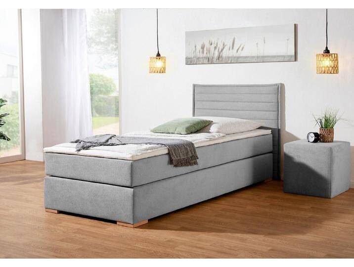 Home affaire Boxspringbett Östermoor , in H2, H3 oder H4 erhältlich, grau, Härtegrad der Matratze H4, 7-Zonen-Tonnentaschen-Federkernmatratze Home affaire Boxspringbett Östermoor , in H2, H3 oder H4 erhältlich, grau, Härtegrad der Matratze H4, 7-Zonen-Tonnentaschen-Federkernmatratze von Home-affaire
