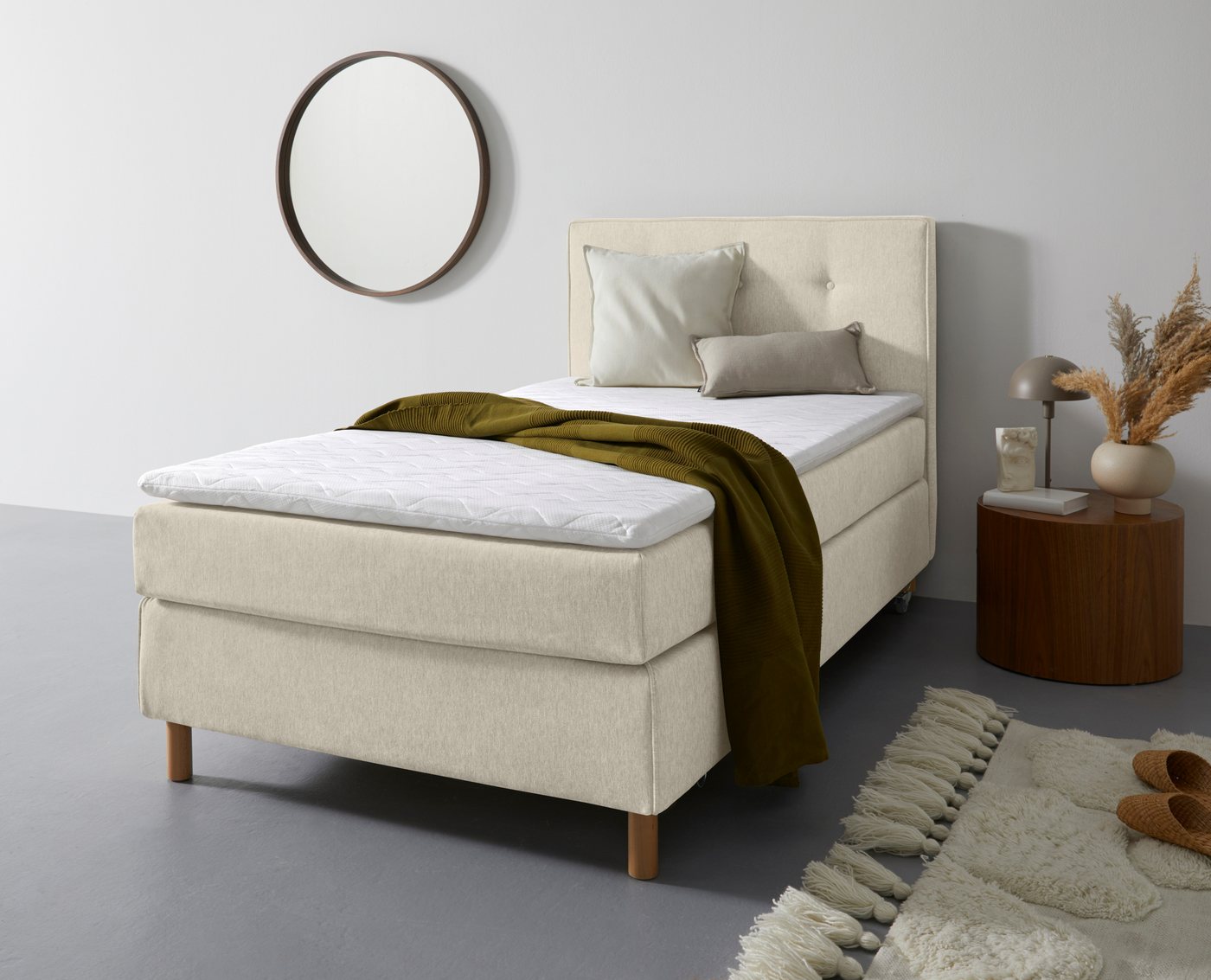 Home affaire Boxspringbett Heimatblick 100x200cm beliebig erweiterbar zu Doppel- und Familienbett, Einzelbett, Hotelbett erhältlich in H2,H3 & H4 Home affaire Boxspringbett Heimatblick 100x200cm beliebig erweiterbar zu Doppel- und Familienbett, Einzelbett, Hotelbett erhältlich in H2,H3 & H4 von Home affaire