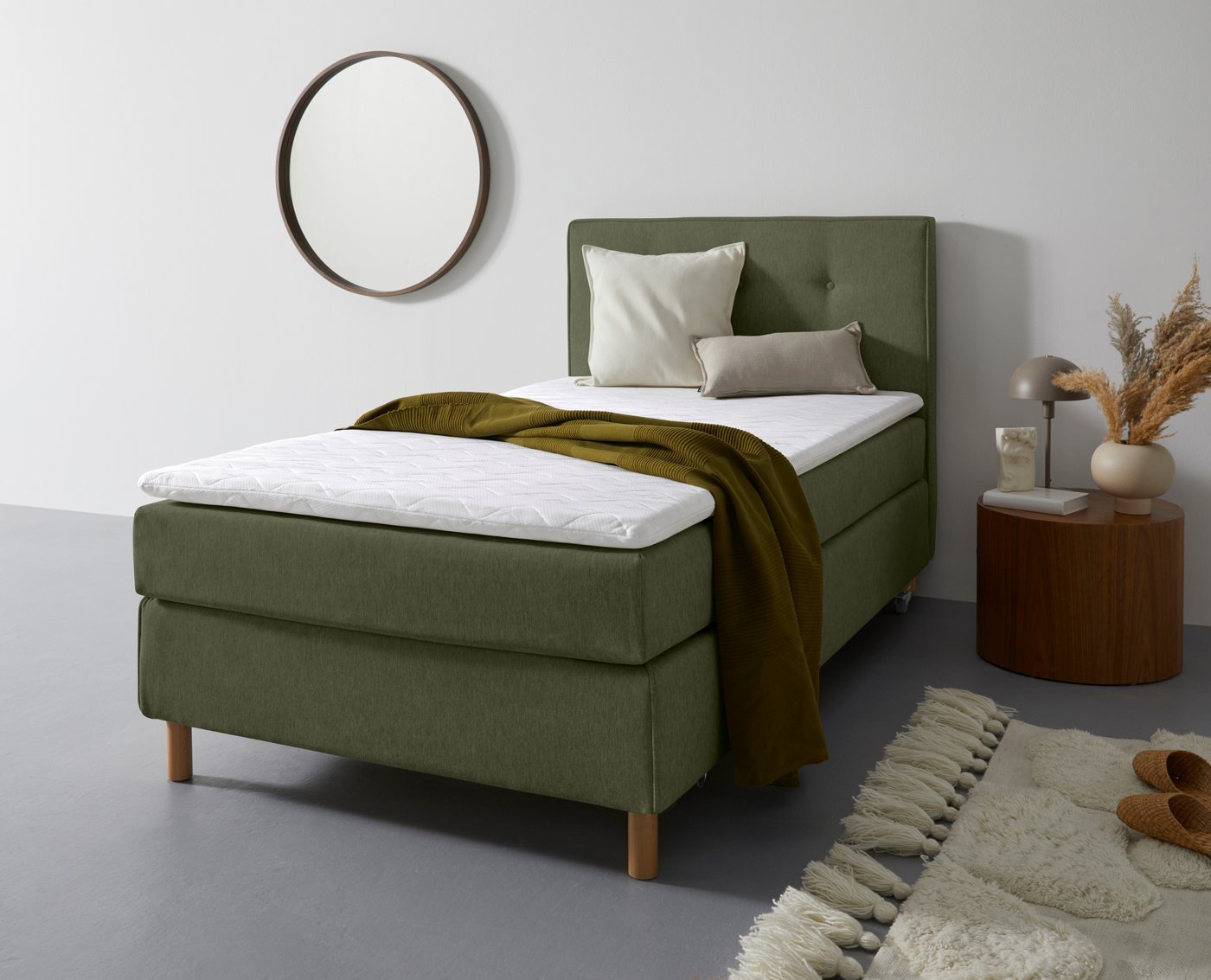 Home affaire Boxspringbett Heimatblick 100x200cm beliebig erweiterbar zu Doppel- und Familienbett, Einzelbett, Hotelbett erhältlich in H2,H3 & H4 Home affaire Boxspringbett Heimatblick 100x200cm beliebig erweiterbar zu Doppel- und Familienbett, Einzelbett, Hotelbett erhältlich in H2,H3 & H4 von Home affaire