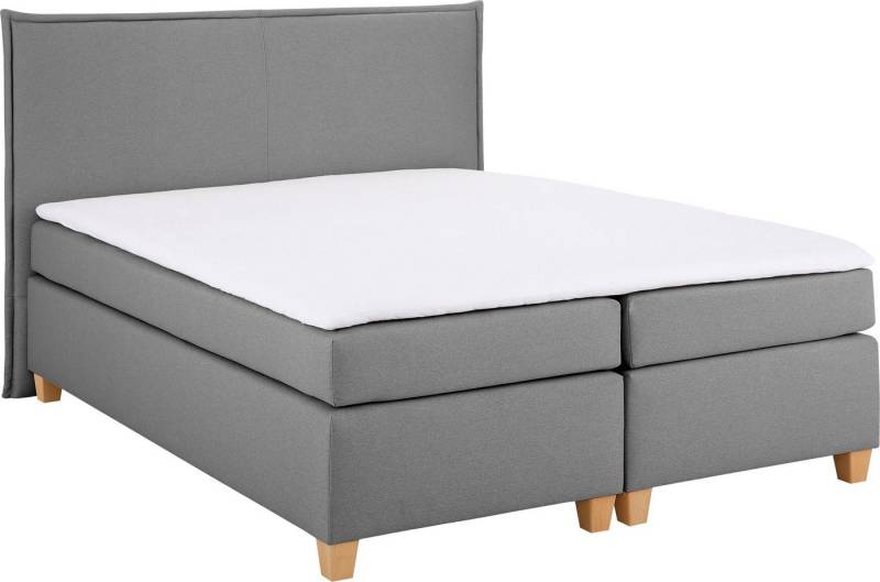 Home affaire Boxspringbett Houssay, inkl. Topper, 5 Breiten, 2 Härtegraden auch in Überlänge 220 cm von Home affaire