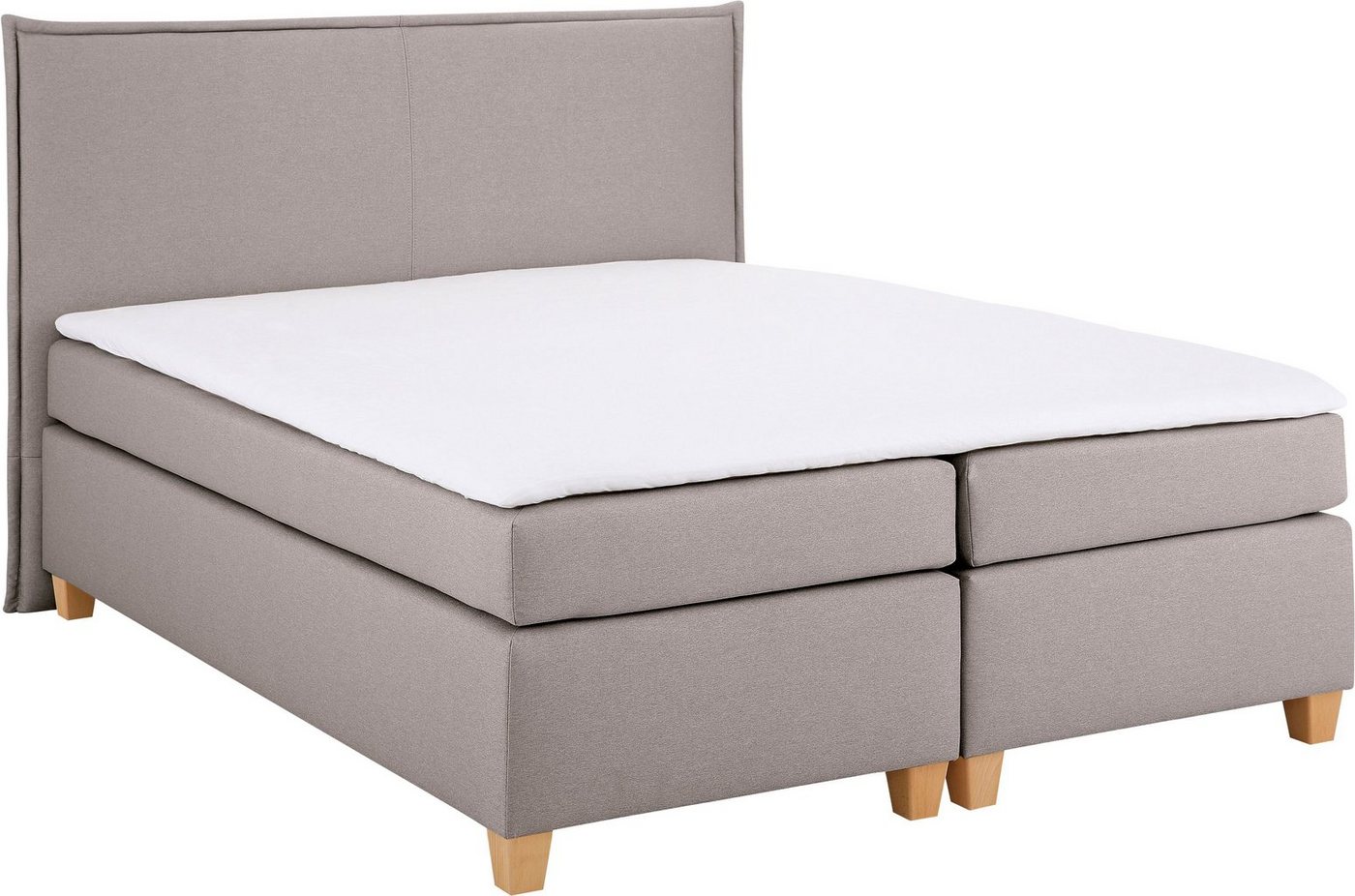 Home affaire Boxspringbett Houssay, inkl. Topper, 5 Breiten, 2 Härtegraden auch in Überlänge 220 cm von Home affaire