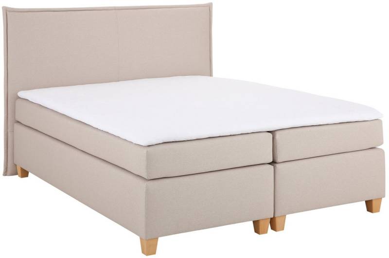 Home affaire Boxspringbett Houssay, inkl. Topper, 5 Breiten, 2 Härtegraden auch in Überlänge 220 cm von Home affaire