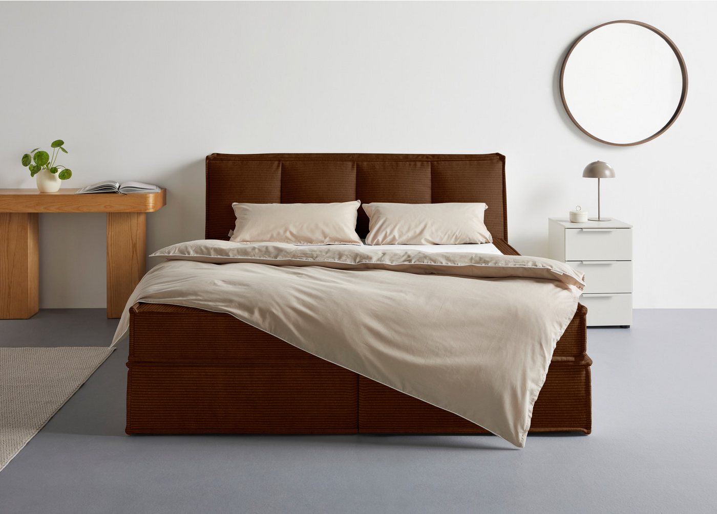 LeGer Home by Lena Gercke Boxspringbett Addyson (Härtegrade H2, H3 und H4 wählbar), Boxspringbett inkl. Topper, 2 Matratzen LeGer Home by Lena Gercke Boxspringbett Addyson (Härtegrade H2, H3 und H4 wählbar), Boxspringbett inkl. Topper, 2 Matratzen von LeGer Home by Lena Gercke