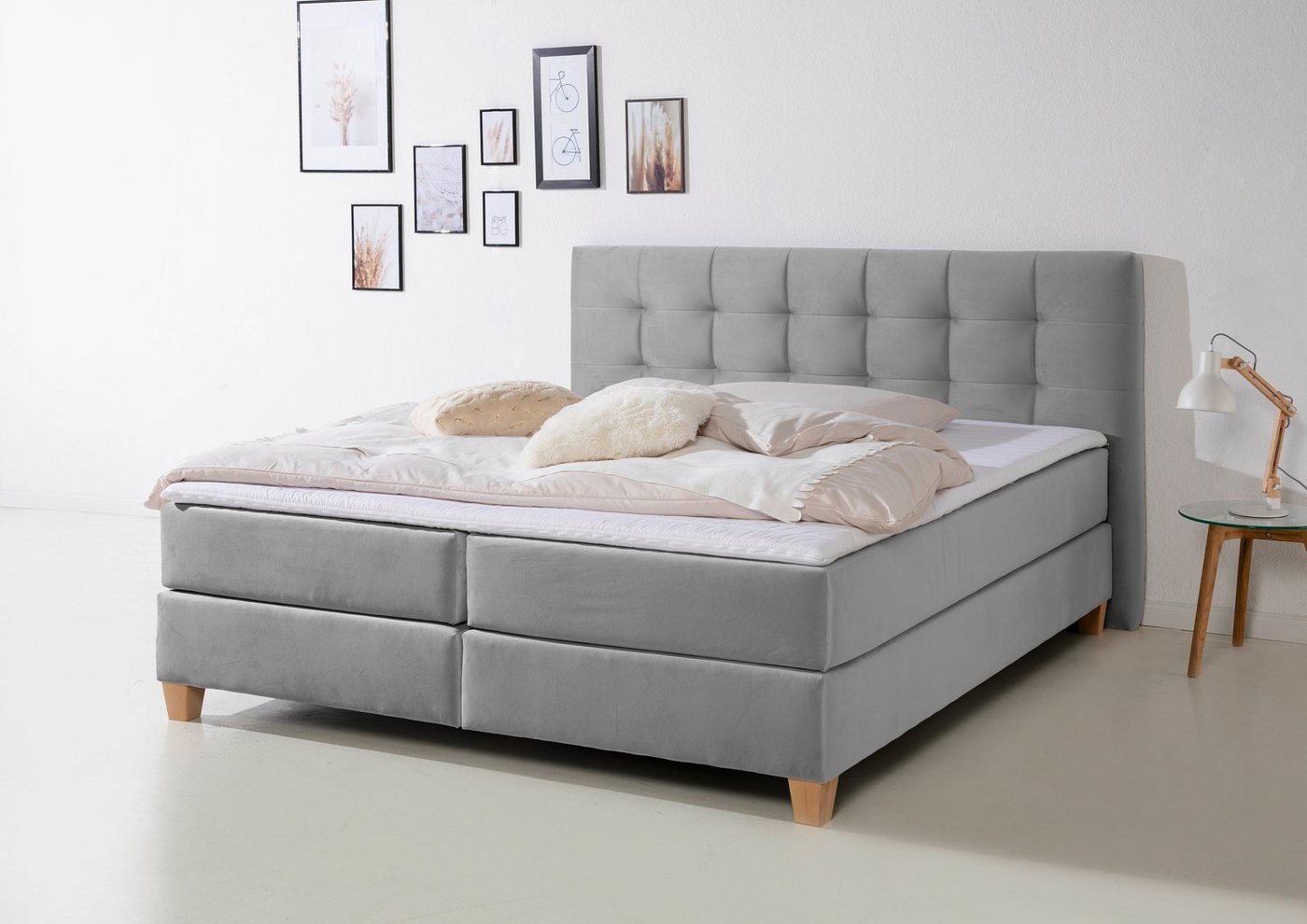 Home affaire Boxspringbett Moulay, inkl. Topper, in 3 Härtegraden, TFK auch in Härtegrad 4 Home affaire Boxspringbett Moulay, inkl. Topper, in 3 Härtegraden, TFK auch in Härtegrad 4 von Home affaire