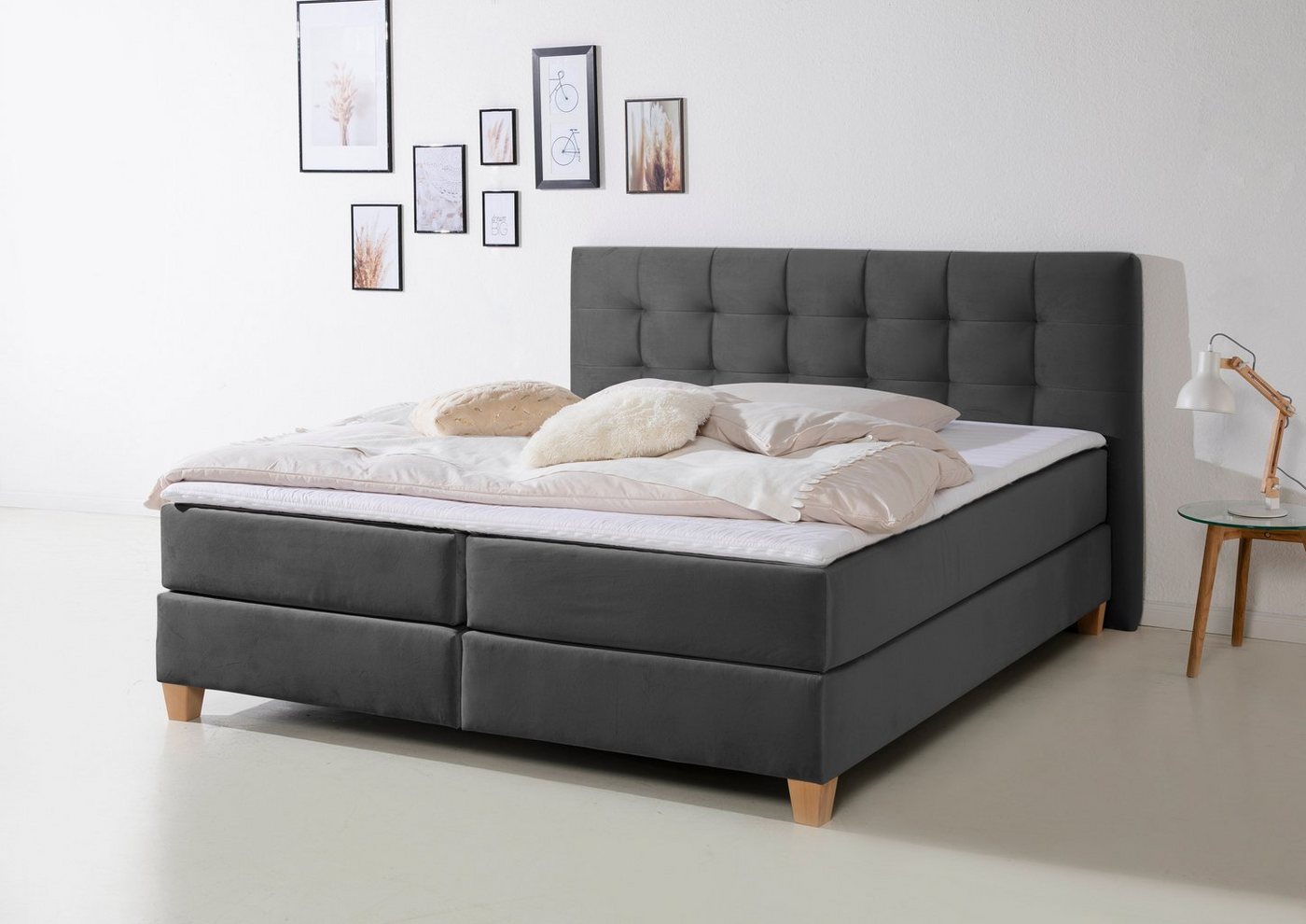 Home affaire Boxspringbett Moulay, inkl. Topper, in 3 Härtegraden, TFK auch in Härtegrad 4 Home affaire Boxspringbett Moulay, inkl. Topper, in 3 Härtegraden, TFK auch in Härtegrad 4 von Home affaire