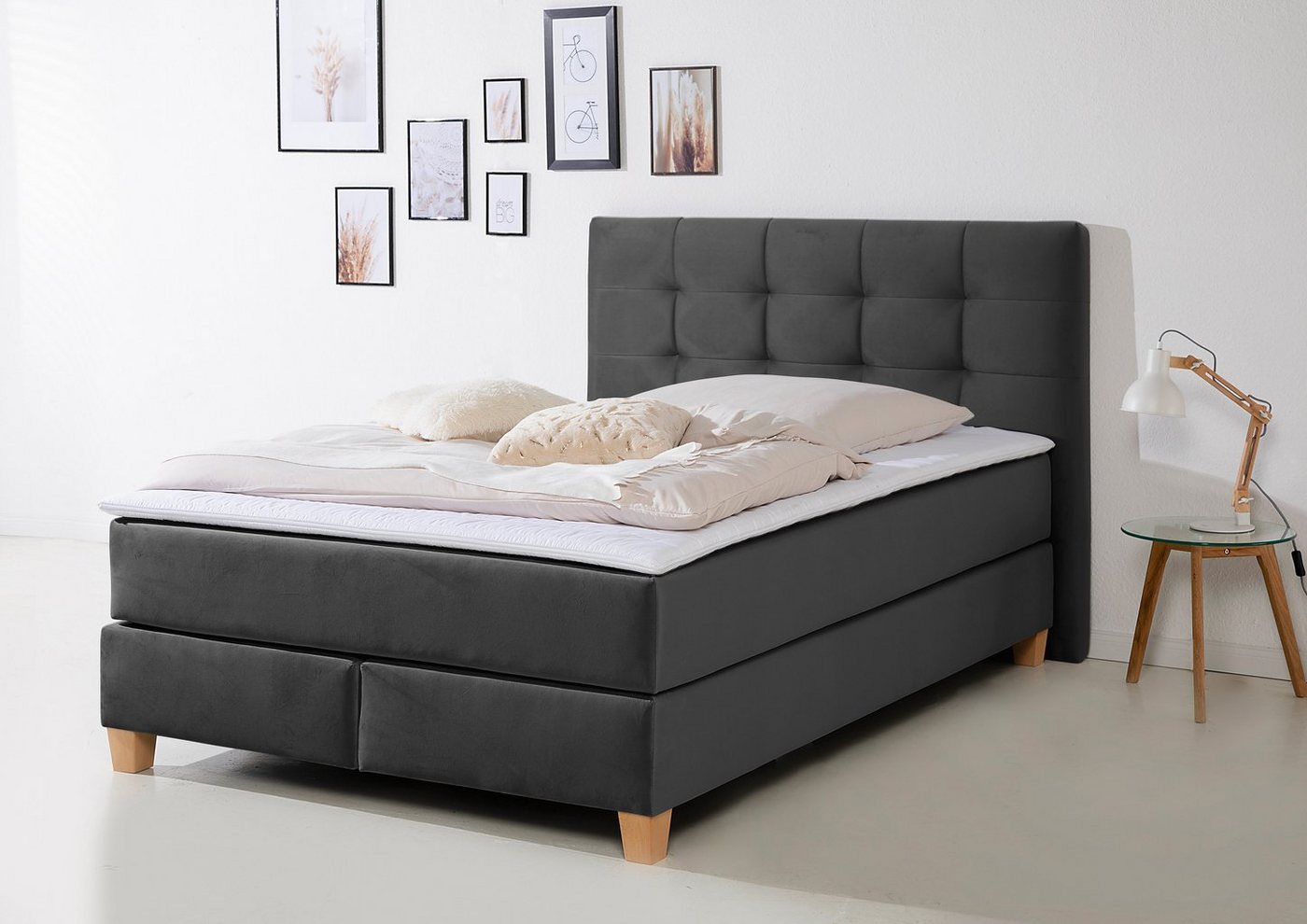 Home affaire Boxspringbett Moulay, inkl. Topper, in 3 Härtegraden, TFK auch in Härtegrad 4 Home affaire Boxspringbett Moulay, inkl. Topper, in 3 Härtegraden, TFK auch in Härtegrad 4 von Home affaire
