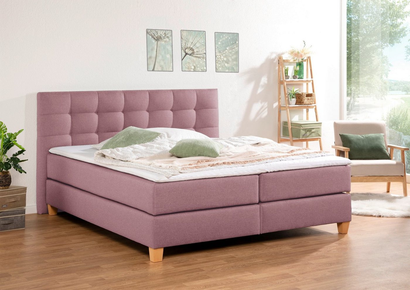 Home affaire Boxspringbett Moulay, inkl. Topper, in 3 Härtegraden, TFK auch in Härtegrad 4 Home affaire Boxspringbett Moulay, inkl. Topper, in 3 Härtegraden, TFK auch in Härtegrad 4 von Home affaire