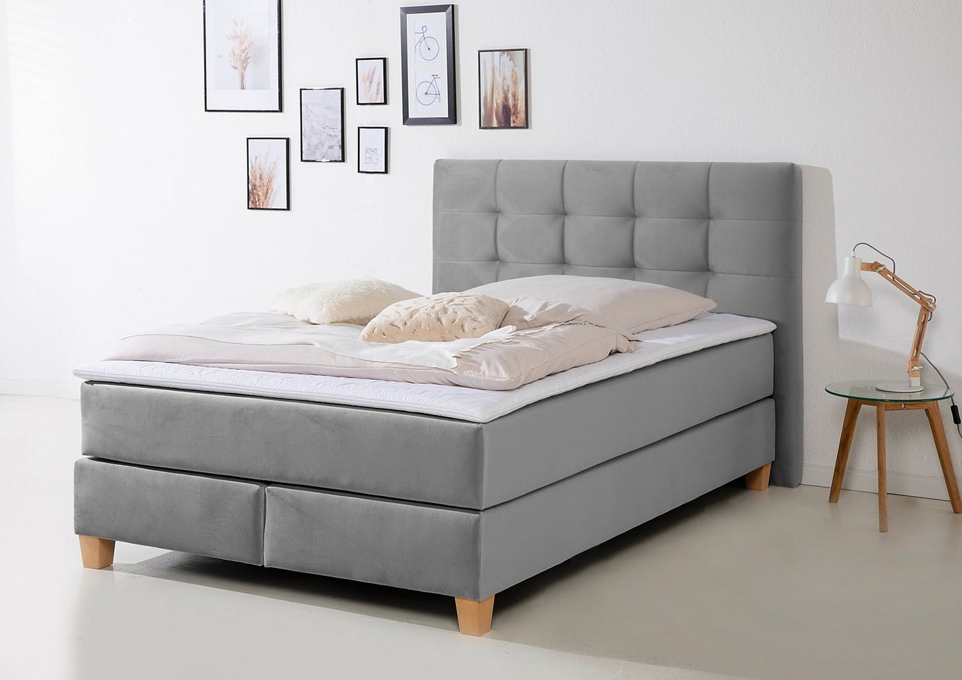 Home affaire Boxspringbett Moulay, inkl. Topper, in 3 Härtegraden, TFK auch in Härtegrad 4 Home affaire Boxspringbett Moulay, inkl. Topper, in 3 Härtegraden, TFK auch in Härtegrad 4 von Home affaire