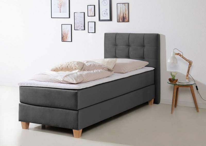 Home affaire Boxspringbett Moulay, inkl. Topper, in 3 Härtegraden, TFK auch in Härtegrad 4 von Home affaire