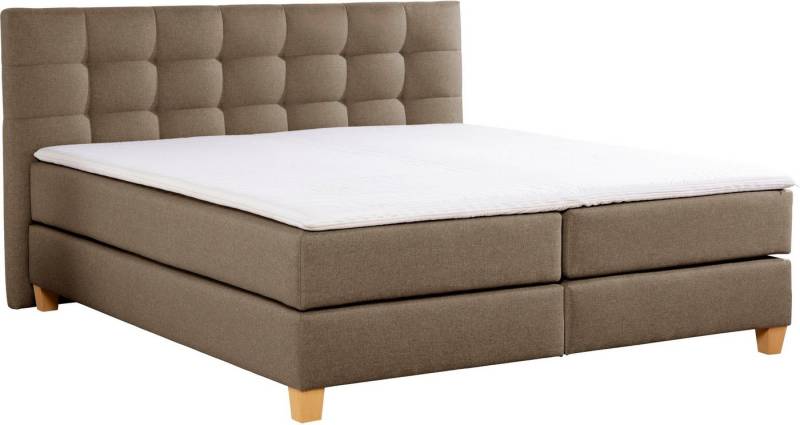 Home affaire Boxspringbett Moulay, inkl. Topper, in Überlänge 220 cm, 3 Härtegrade, auch in H4 Home affaire Boxspringbett Moulay, inkl. Topper, in Überlänge 220 cm, 3 Härtegrade, auch in H4 von Home affaire