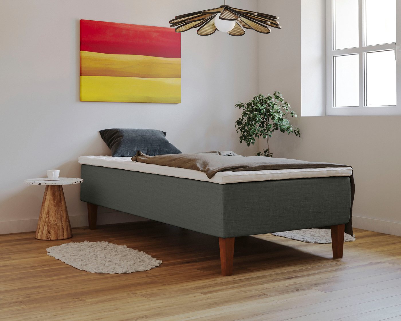 Home affaire Boxspringbett Osterberg, mit Taschen-Federkernunterbox Home affaire Boxspringbett Osterberg, mit Taschen-Federkernunterbox von Home affaire