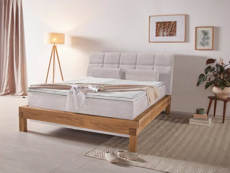 Home affaire Boxspringbett Villads, Liegefläche: 160/200 cm aus Balkeneiche, Inside-Boxspring-Unterbau Home affaire Boxspringbett Villads, Liegefläche: 160/200 cm aus Balkeneiche, Inside-Boxspring-Unterbau von Home affaire
