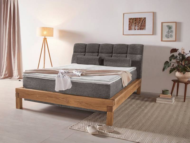 Home affaire Boxspringbett Villads, Liegefläche: 160/200 cm aus Balkeneiche, Inside-Boxspring-Unterbau Home affaire Boxspringbett Villads, Liegefläche: 160/200 cm aus Balkeneiche, Inside-Boxspring-Unterbau von Home affaire