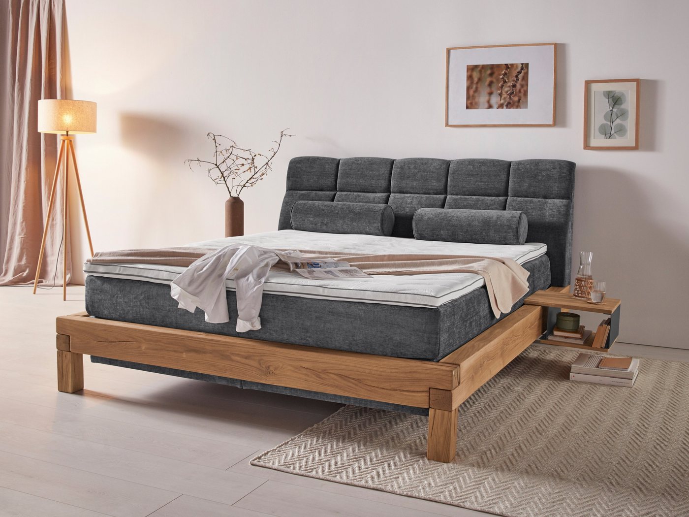 Home affaire Boxspringbett Villads, Liegefläche: 180/200 cm, Inside-Boxspring-Unterbau, recycelte Stoffe Home affaire Boxspringbett Villads, Liegefläche: 180/200 cm, Inside-Boxspring-Unterbau, recycelte Stoffe von Home affaire