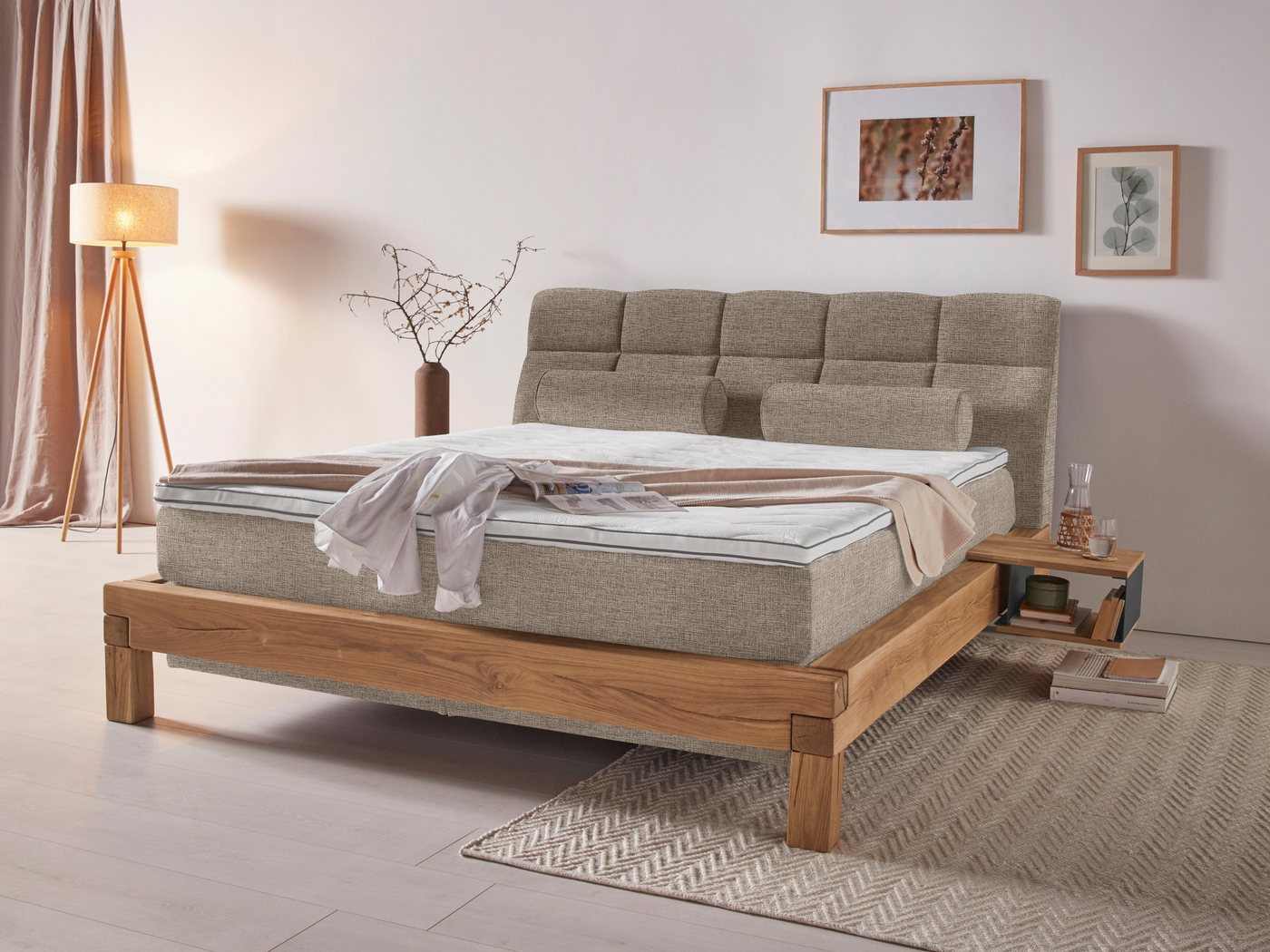 Home affaire Boxspringbett Villads, Liegefläche: 180/200 cm, Inside-Boxspring-Unterbau, recycelte Stoffe Home affaire Boxspringbett Villads, Liegefläche: 180/200 cm, Inside-Boxspring-Unterbau, recycelte Stoffe von Home affaire
