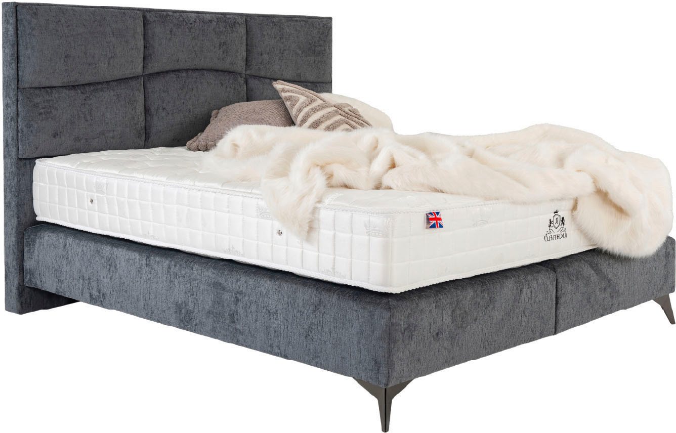 Home affaire Boxspringbett Violette erhältlich in den Breite 160, 180 & 200cm, inkl. Topper und extra dicker Taschen-Federkernmatratze Home affaire Boxspringbett Violette erhältlich in den Breite 160, 180 & 200cm, inkl. Topper und extra dicker Taschen-Federkernmatratze von Home affaire