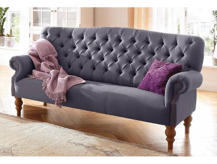 Home affaire Chesterfield-Sofa Lord, mit echter Chesterfield-Knopfheftung und Ziernägeln, rot Home affaire Chesterfield-Sofa Lord, mit echter Chesterfield-Knopfheftung und Ziernägeln, rot von Home-affaire