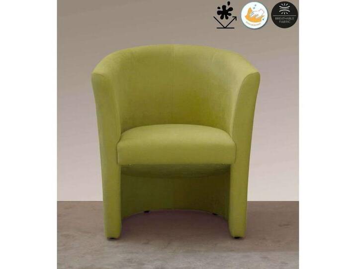 Home affaire Cocktailsessel Tabby (1-St), Antifleck-Beschichtung, grün von Home-affaire