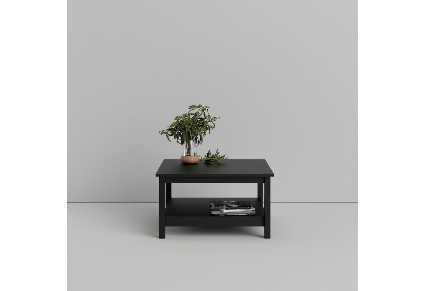 Home affaire Couchtisch Madrid, Beistelltisch, Sofatisch, Kaffeetisch, Wohnzimmertisch, Coffee Table mit zusätzlicher Ablage, Maße B/T/H 81 x 81 x 45 cm Home affaire Couchtisch Madrid, Beistelltisch, Sofatisch, Kaffeetisch, Wohnzimmertisch, Coffee Table mit zusätzlicher Ablage, Maße B/T/H 81 x 81 x 45 cm von Home affaire