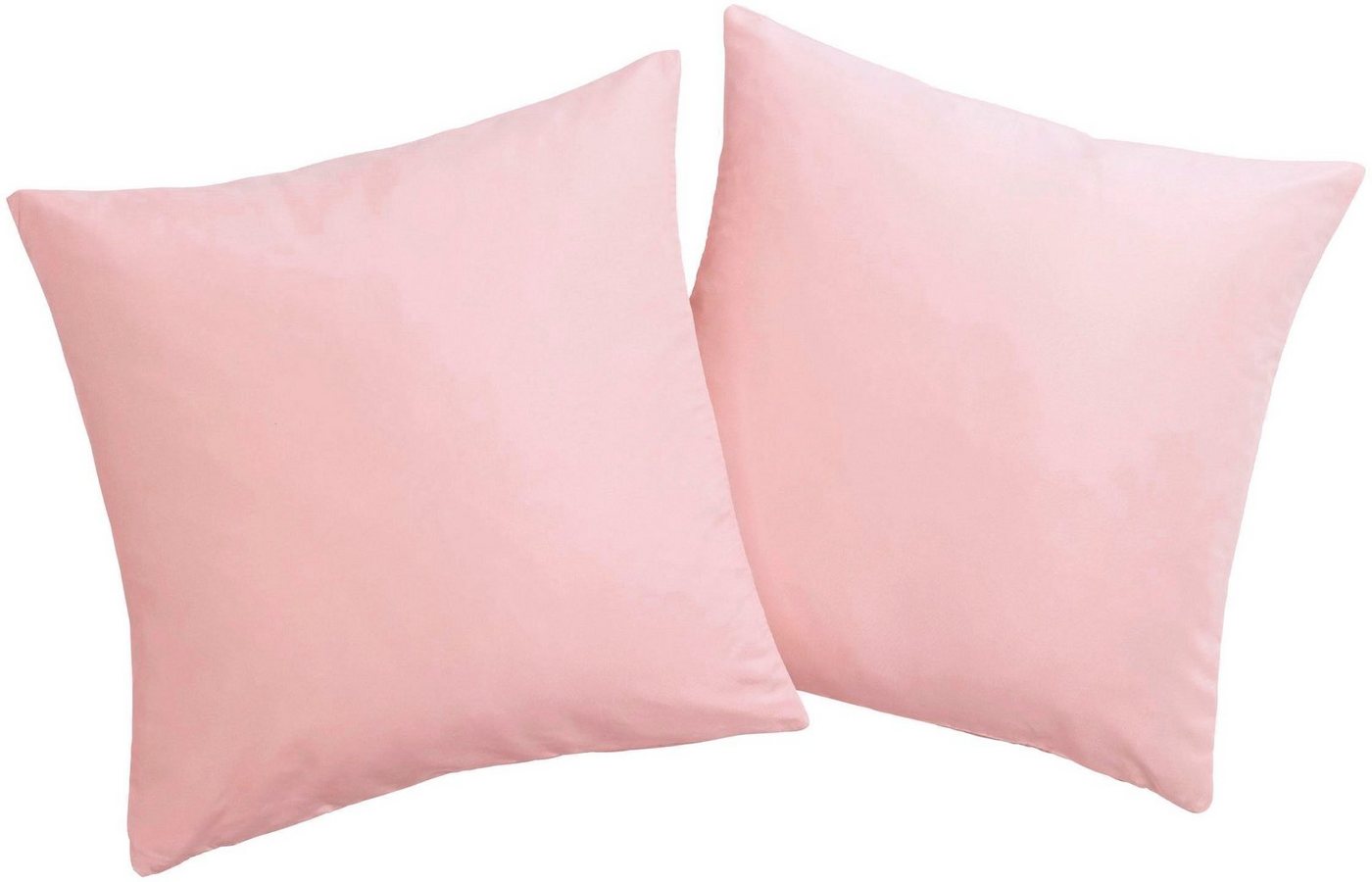 Home affaire Dekokissen Parry Microfaser, 2-er Set, unifarben, Kissenhüllen ohne Füllung, mit Reißverschluss Home affaire Dekokissen Parry Microfaser, 2-er Set, unifarben, Kissenhüllen ohne Füllung, mit Reißverschluss von Home affaire