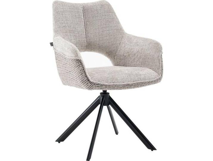 Home affaire Drehstuhl Calmo (1 St), tolle Optik, beige von Home-affaire