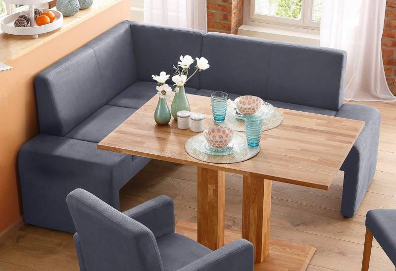 Home affaire Eckbank Bologna, in 2 Größen (langer Schenkel 180 oder 200 cm), verschiedene Qualitäten von Home affaire