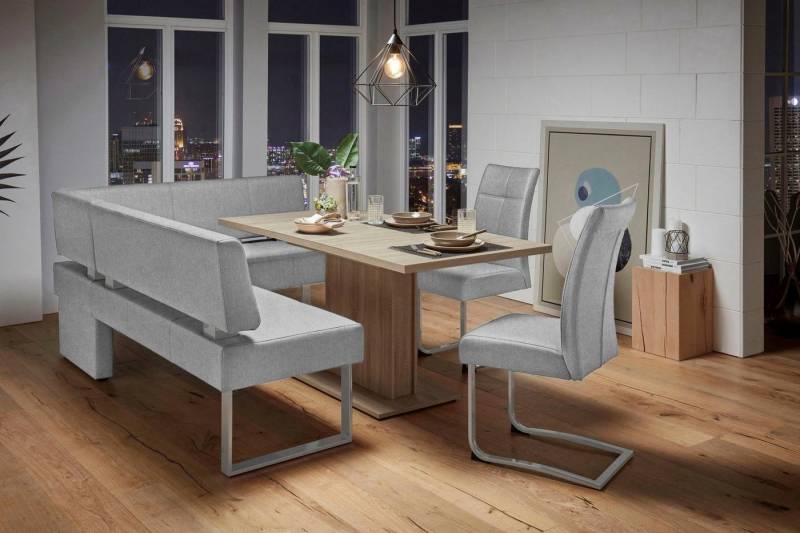 Home affaire Eckbank Rab, in 2 Breiten (180 oder 200 cm), Bezug in verschiedenen Qualitäten von Home affaire