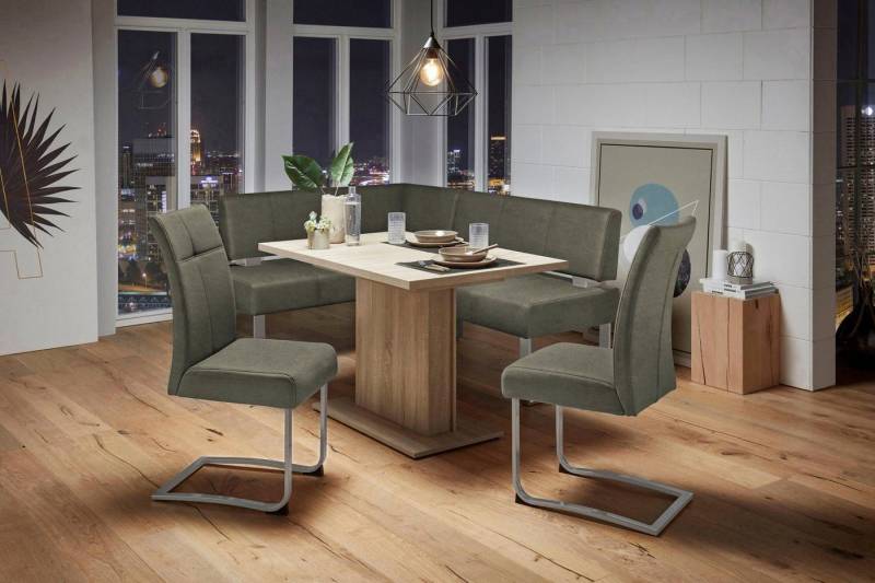 Home affaire Eckbank Rab, in 2 Breiten (180 oder 200 cm), Bezug in verschiedenen Qualitäten von Home affaire