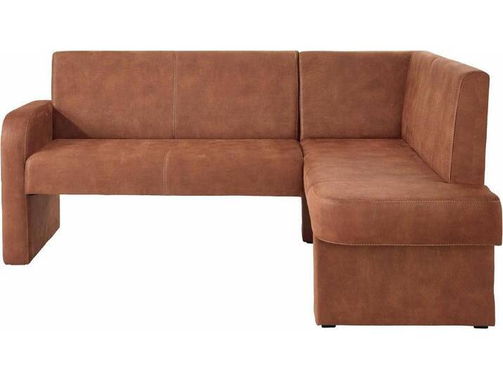 Home affaire Eckbank Umag, Sitz und Rücken gepolstert, verschiedene Qualitäten, braun, cognac Home affaire Eckbank Umag, Sitz und Rücken gepolstert, verschiedene Qualitäten, braun, cognac von Home-affaire