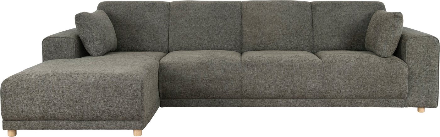 Home affaire Ecksofa LEMPS wahlweise Recamiere links oder rechts L-Form, incl. Zierkissen, Stellmaße 297x162 cm von Home affaire